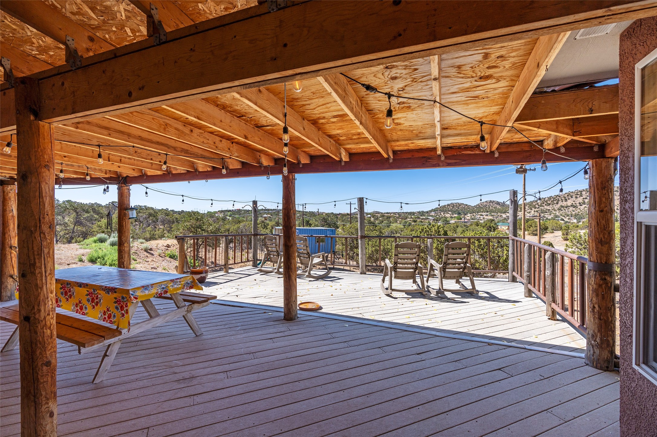 12 Apache Ridge Road Santa Fe, NM 87505 - Photo 45 of 69 covered back portal