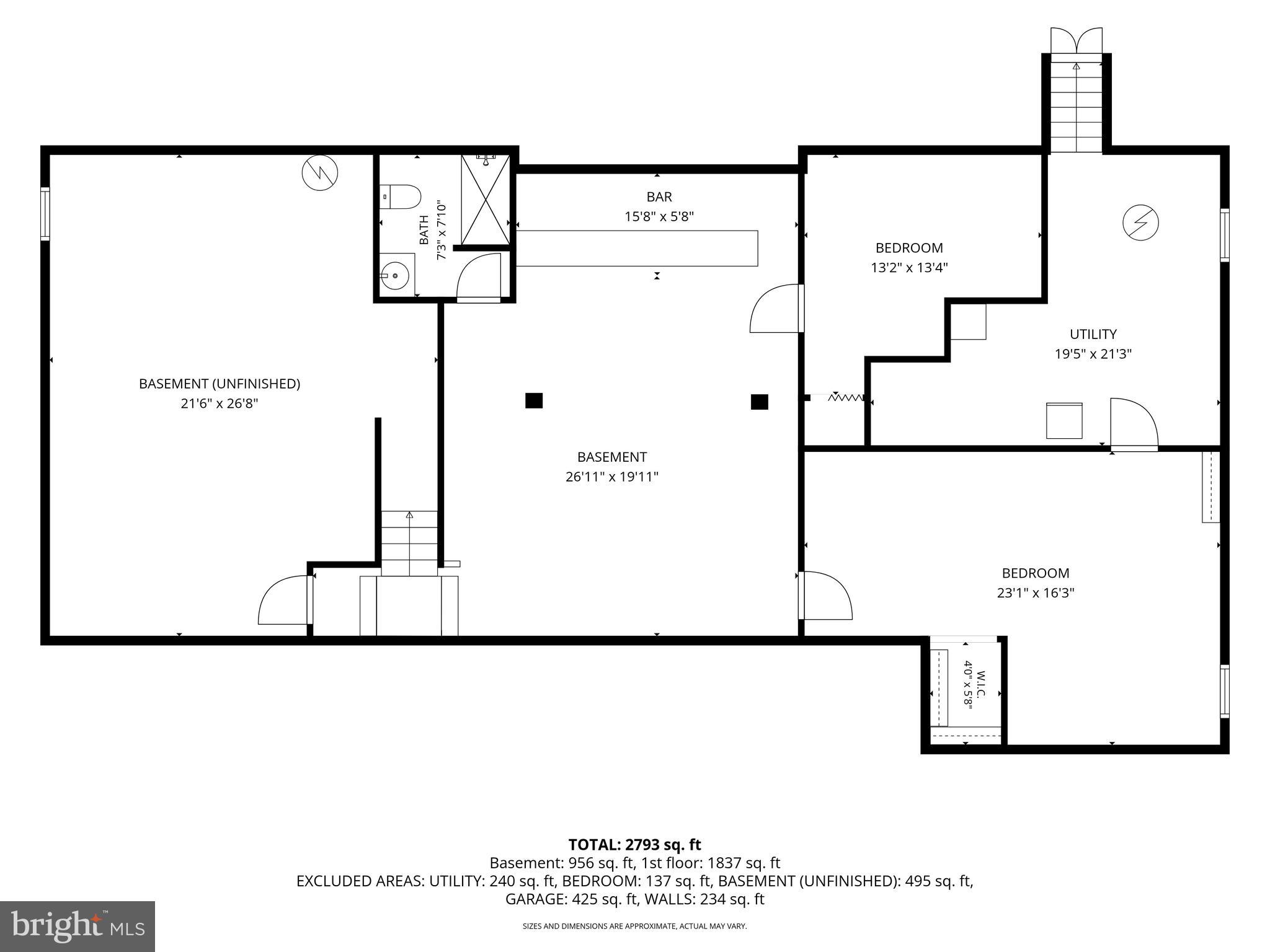 705 Garden Road Pittsgrove, NJ 08318 - Photo 70 of 72 a picture of a floor plan