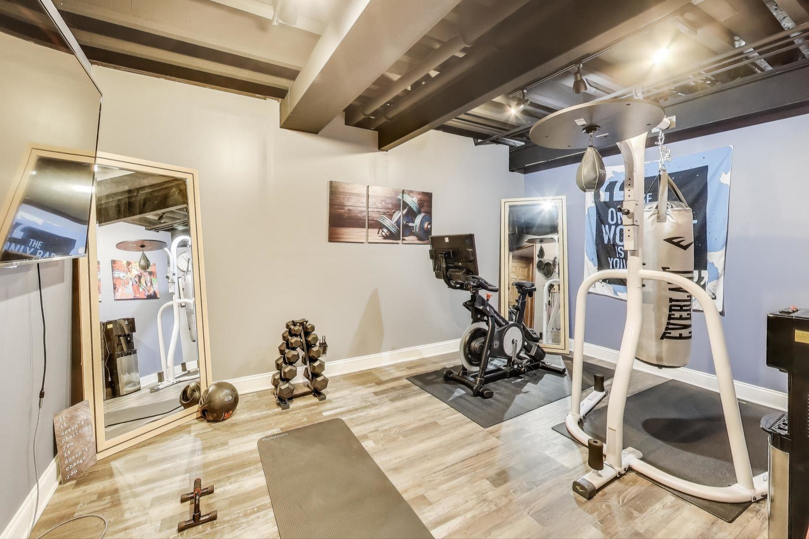705 Porter Circle Lindenhurst, IL 60046 - Photo 28 of 34 a view of a room with gym equipment