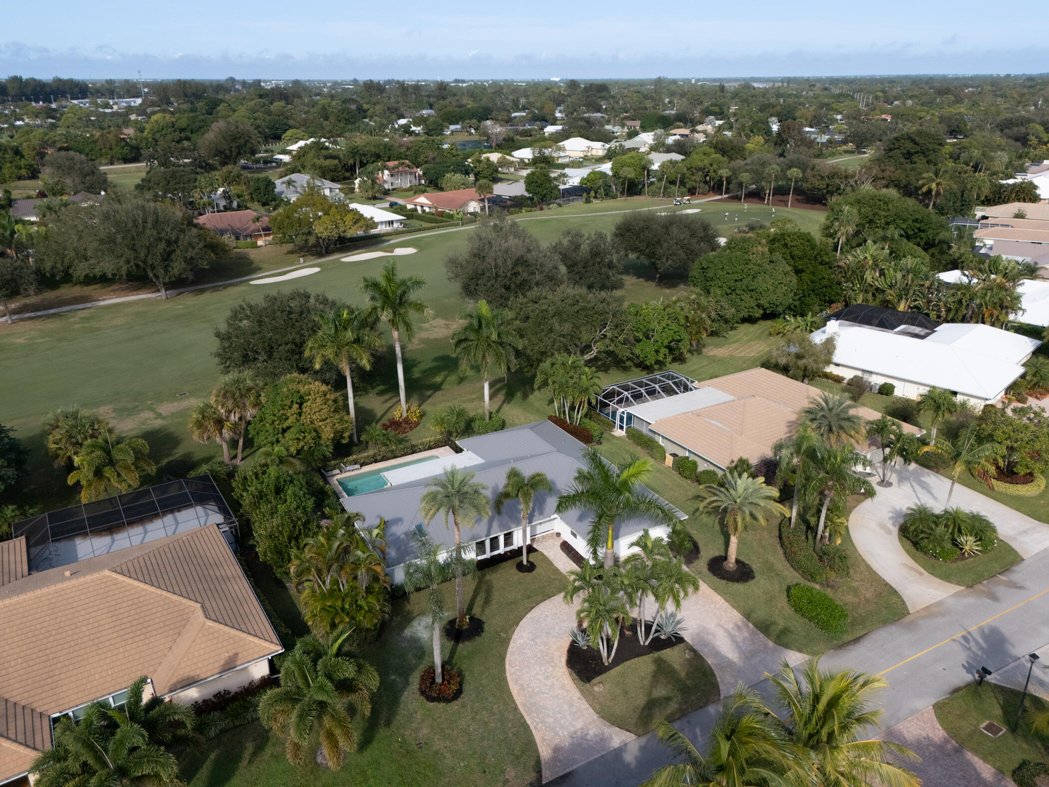 3201 Southeast Fairway West Stuart, FL 34997 - Photo 47 of 59 an aerial view of multiple house