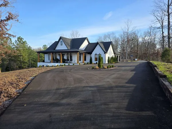 a house that has a backyard