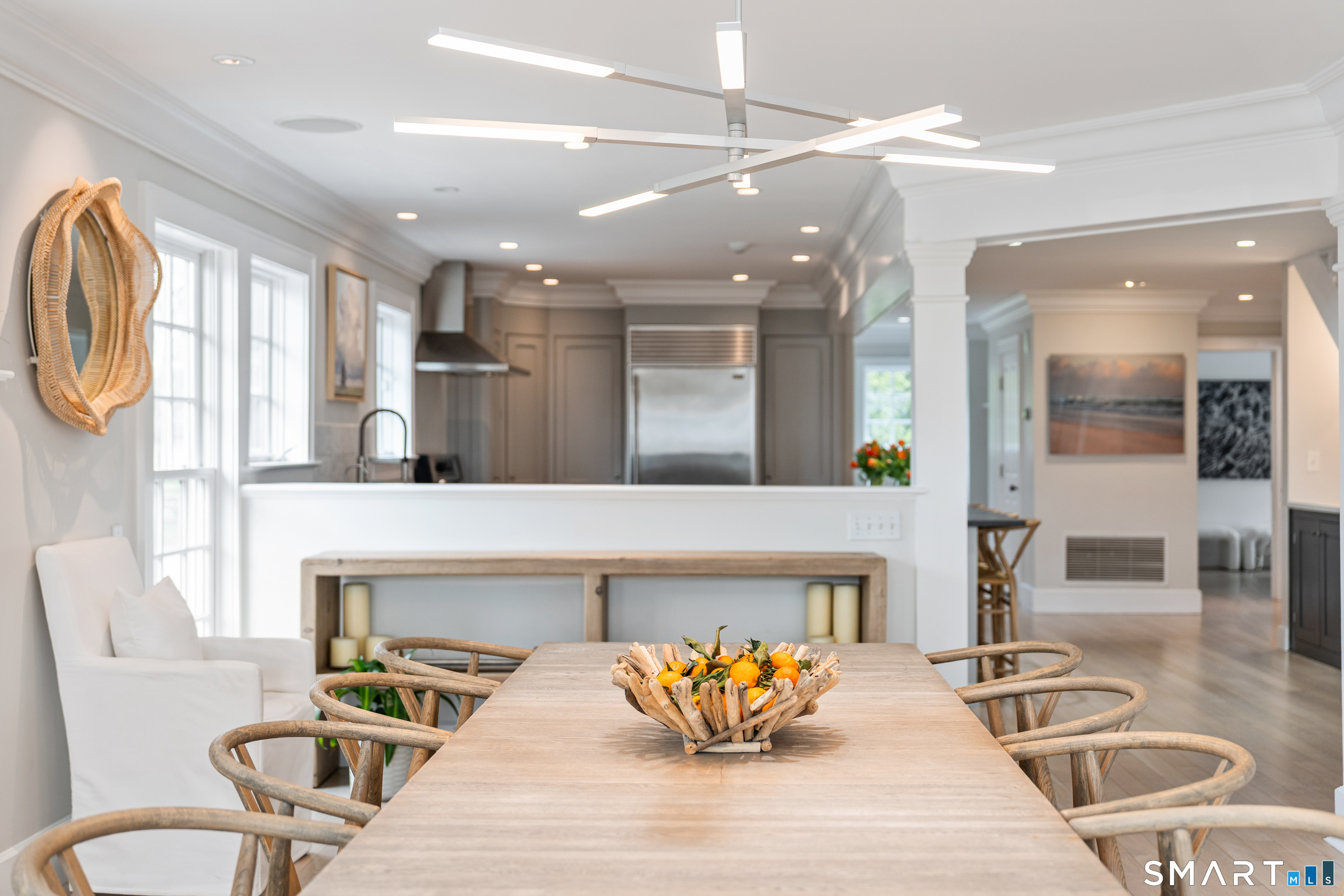 50 Roton Avenue Norwalk, CT 06853 - Photo 15 of 32 Dining room open to kitchen