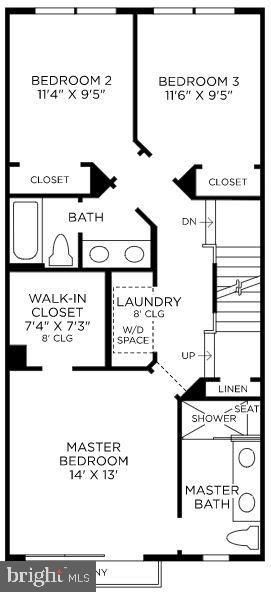11713 Paysons Way Reston, VA 20191 - Photo 4 of 13 Bedroom Level