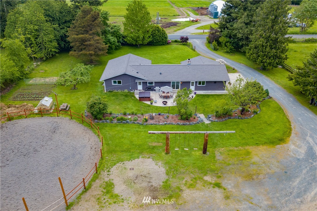 6820 Goodwin Road Everson, WA 98247 - Photo 24 of 34 an aerial view of a house