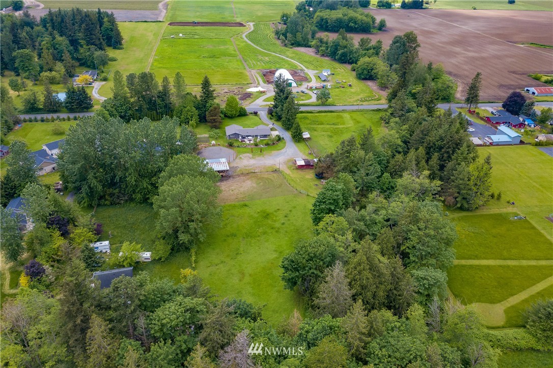6820 Goodwin Road Everson, WA 98247 - Photo 34 of 34 an aerial view of a residential houses