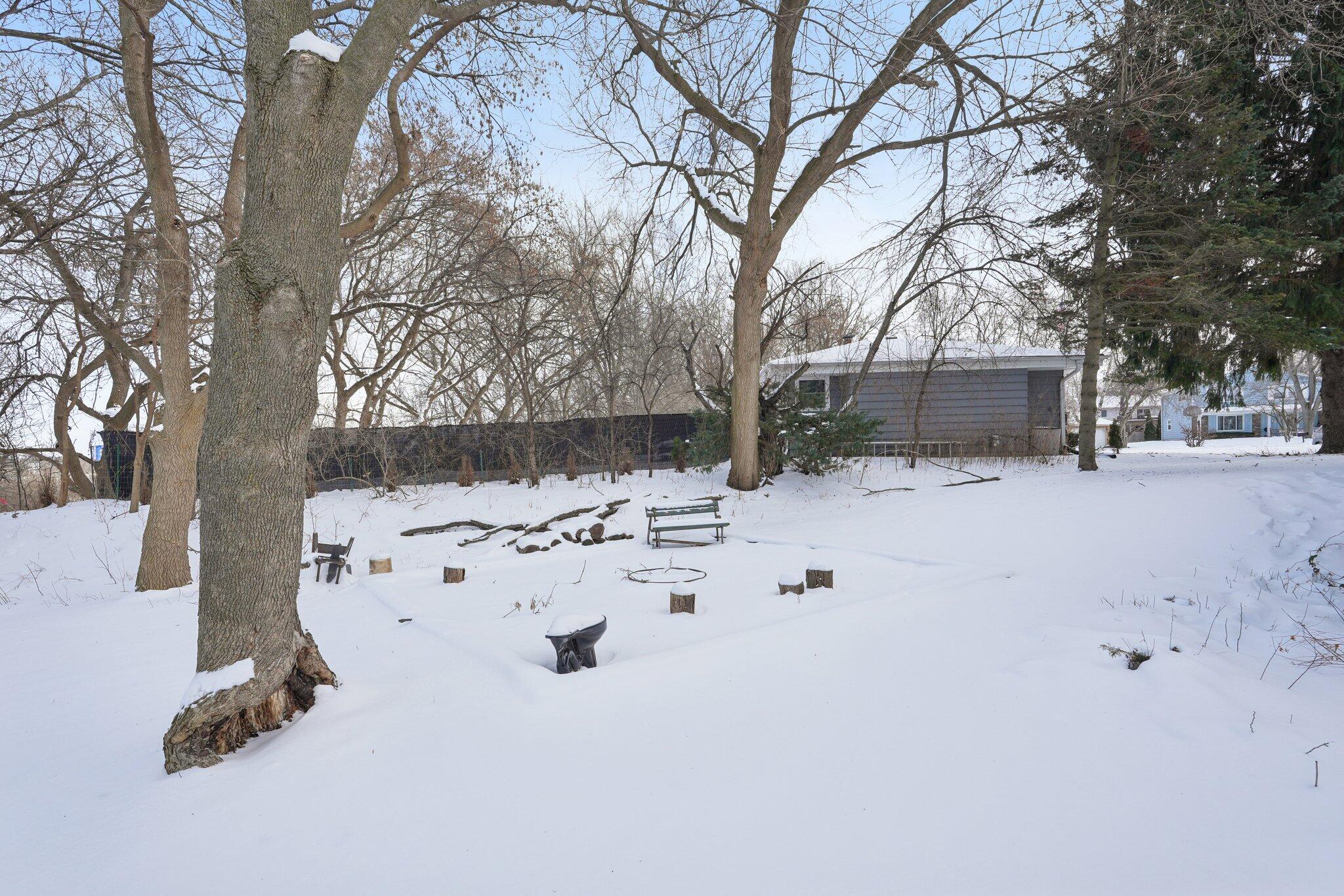 293 Meadowside Court Pewaukee, WI 53072 - Photo 36 of 39 Firepit Area
