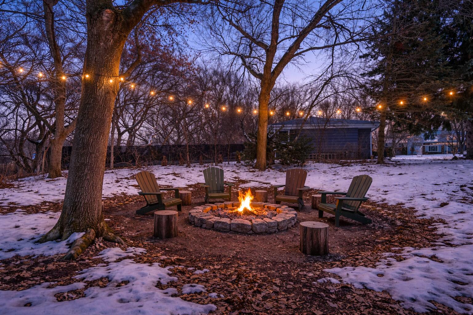 293 Meadowside Court Pewaukee, WI 53072 - Photo 37 of 39 AI Firepit