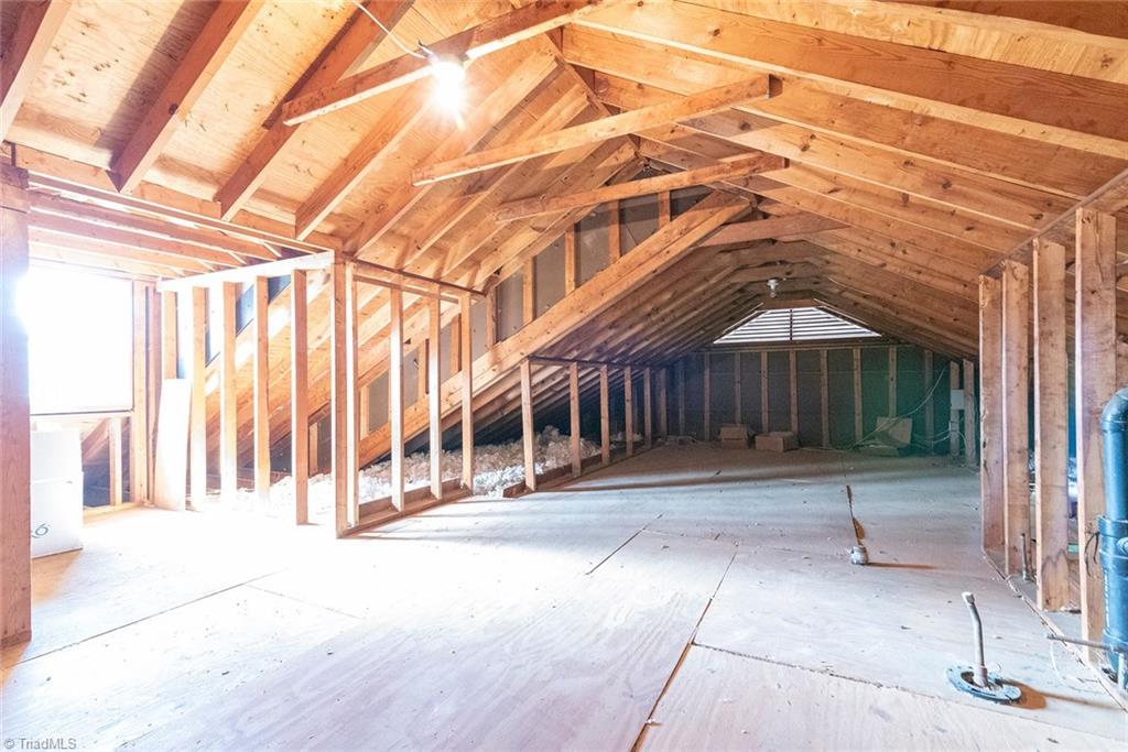 8151 Center Grove Church Road Clemmons, NC 27012 - Photo 22 of 30 Attic is plumbed and ready to be finished as a master suite!