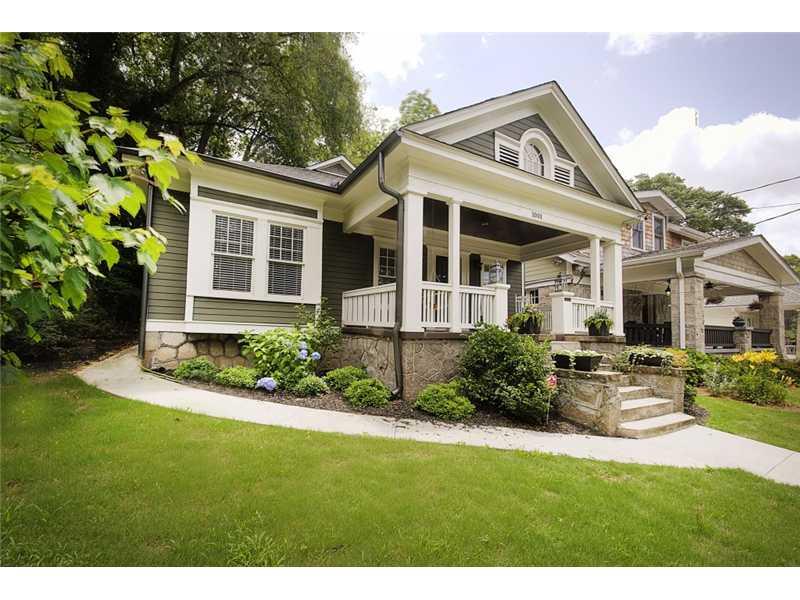 1001 Blue Ridge Avenue Northeast Atlanta, GA 30306 - Photo 1 of 1 Exterior Front. Front of house.