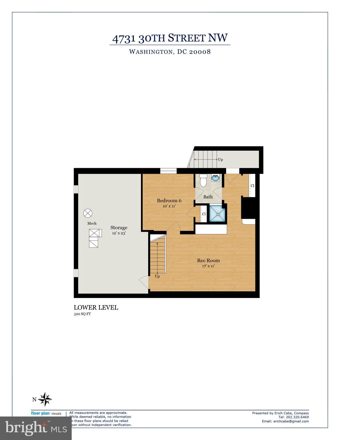 4731 30th Street Northwest Washington, DC 20008 - Photo 6 of 7