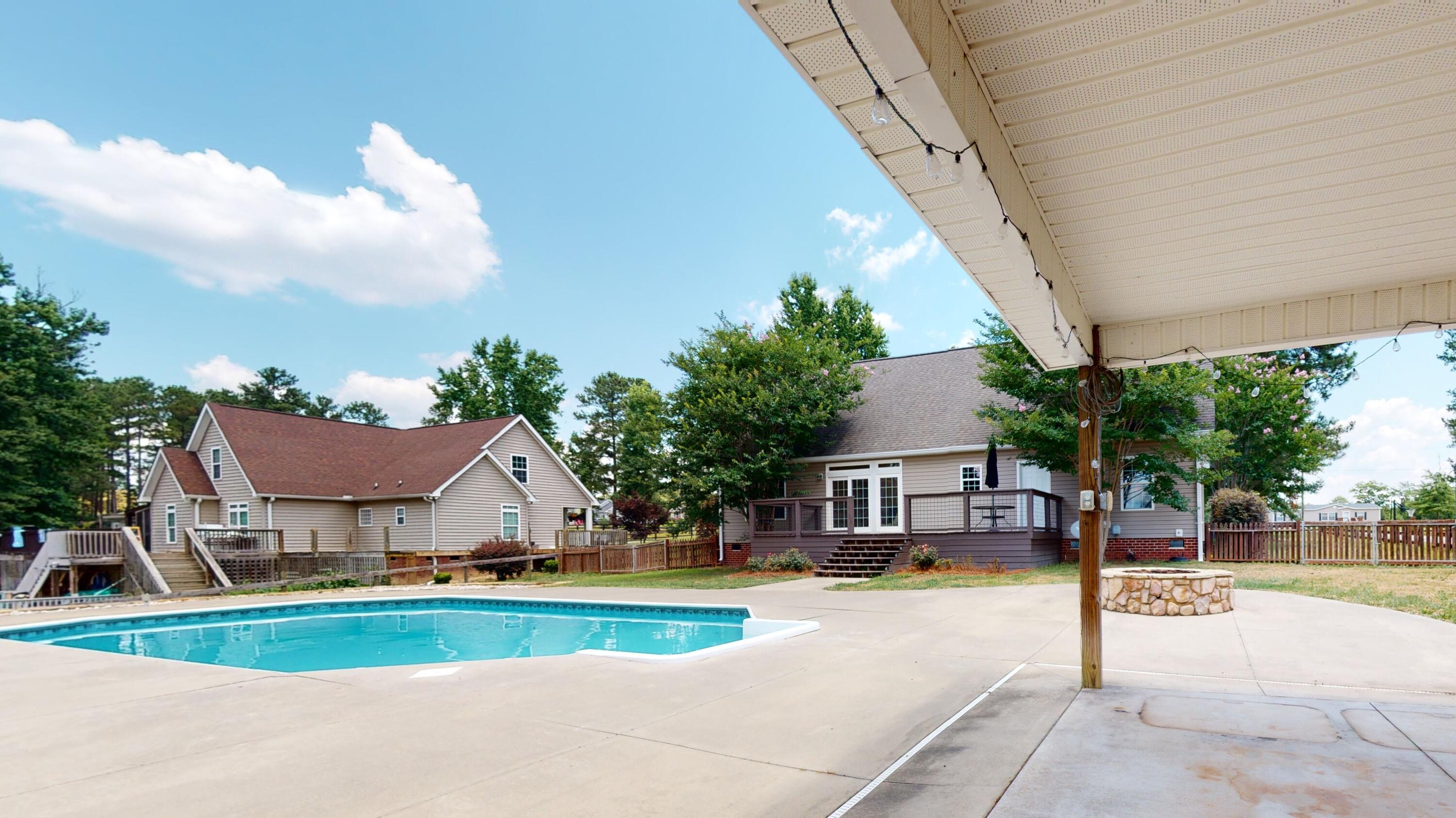 2681 Piper Road Ridge Spring, SC 29129 - Photo 2 of 2 pool firepit