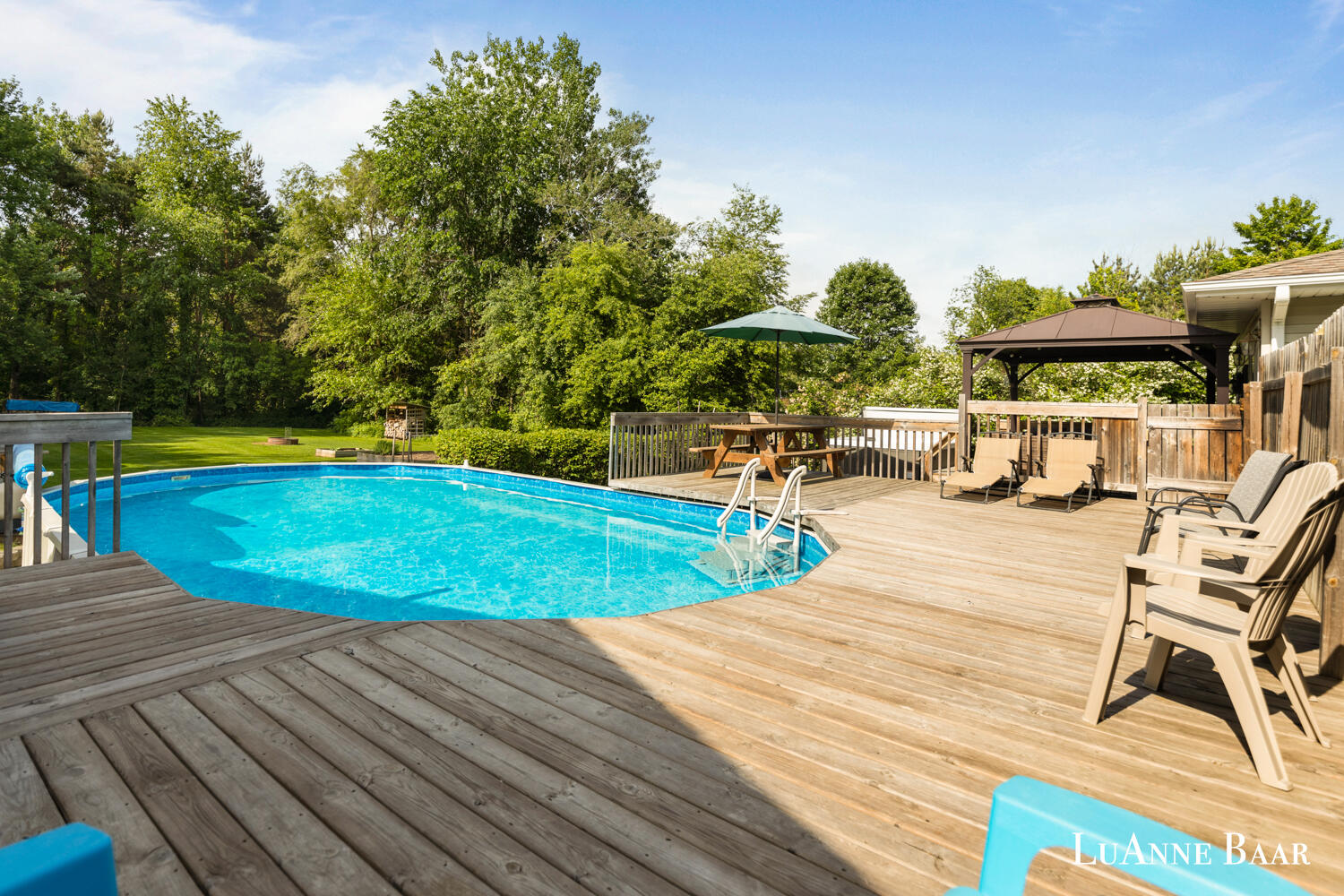 20295 Stanton Road Pierson, MI 49339 - Photo 26 of 39 Above Ground Pool & Deck