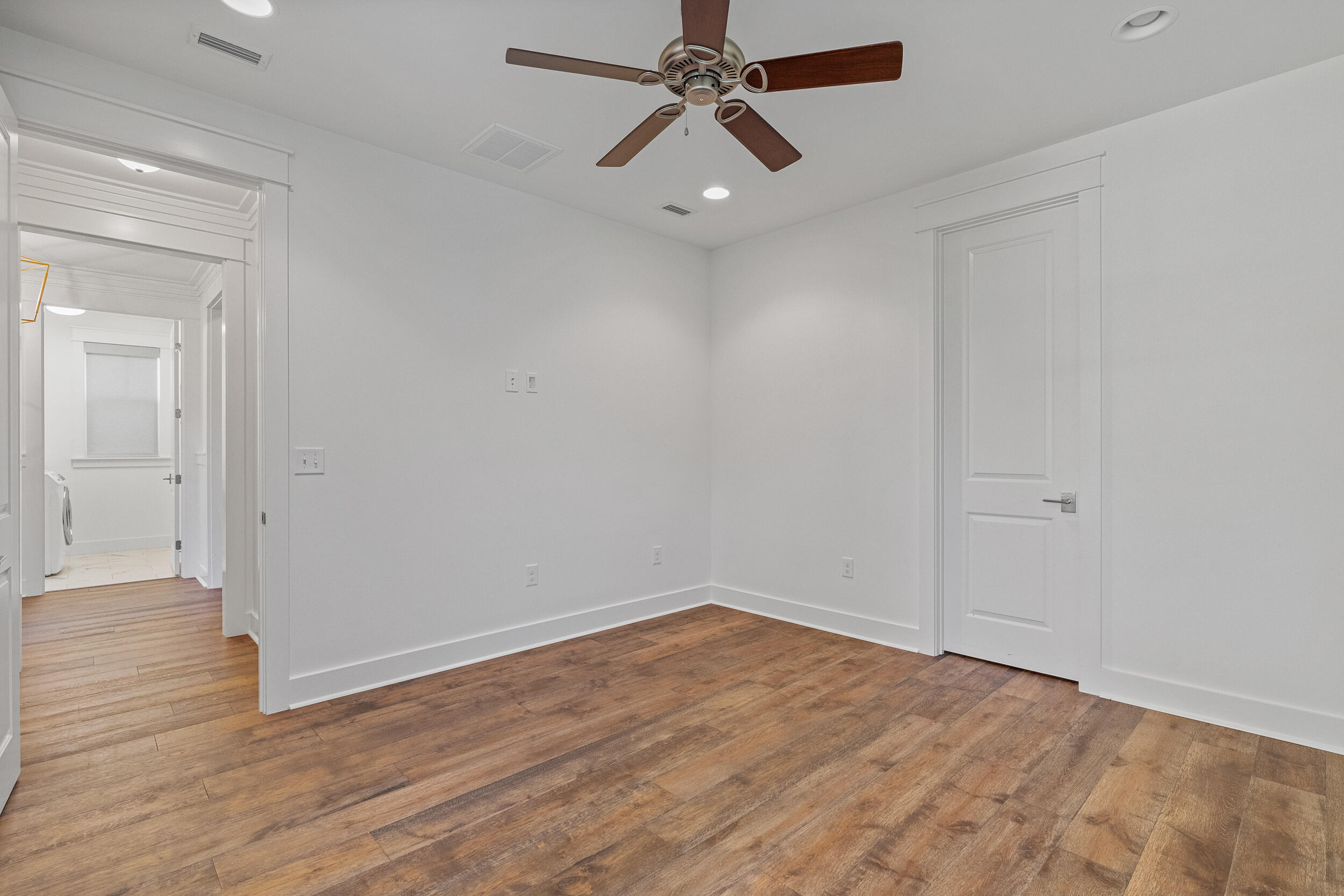 77 Cannonball Lane, Unit LOT (174) Inlet Beach, FL 32461 - Photo 21 of 46 wooden floor in an empty room