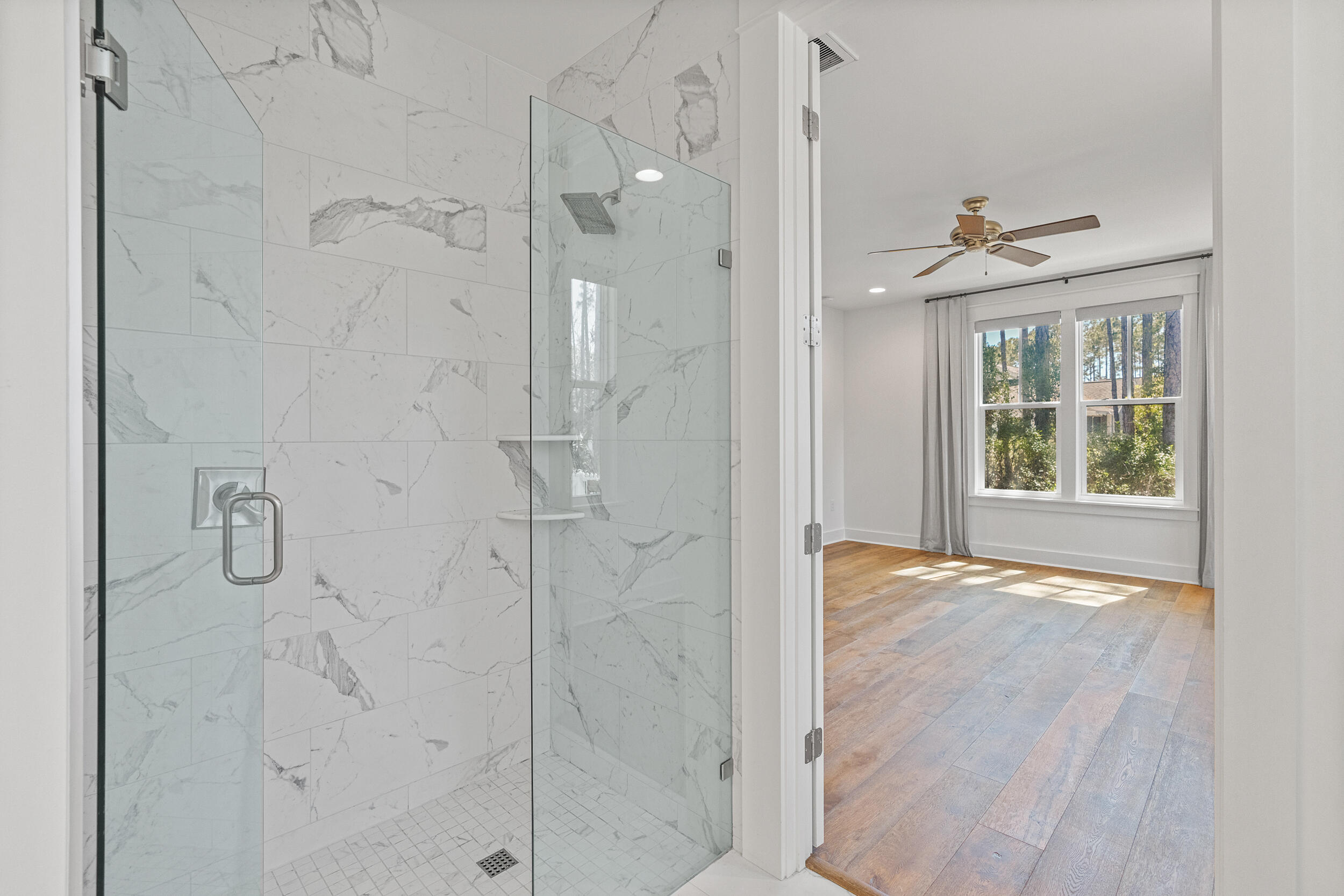 77 Cannonball Lane, Unit LOT (174) Inlet Beach, FL 32461 - Photo 30 of 46 a view of a bathroom with a shower