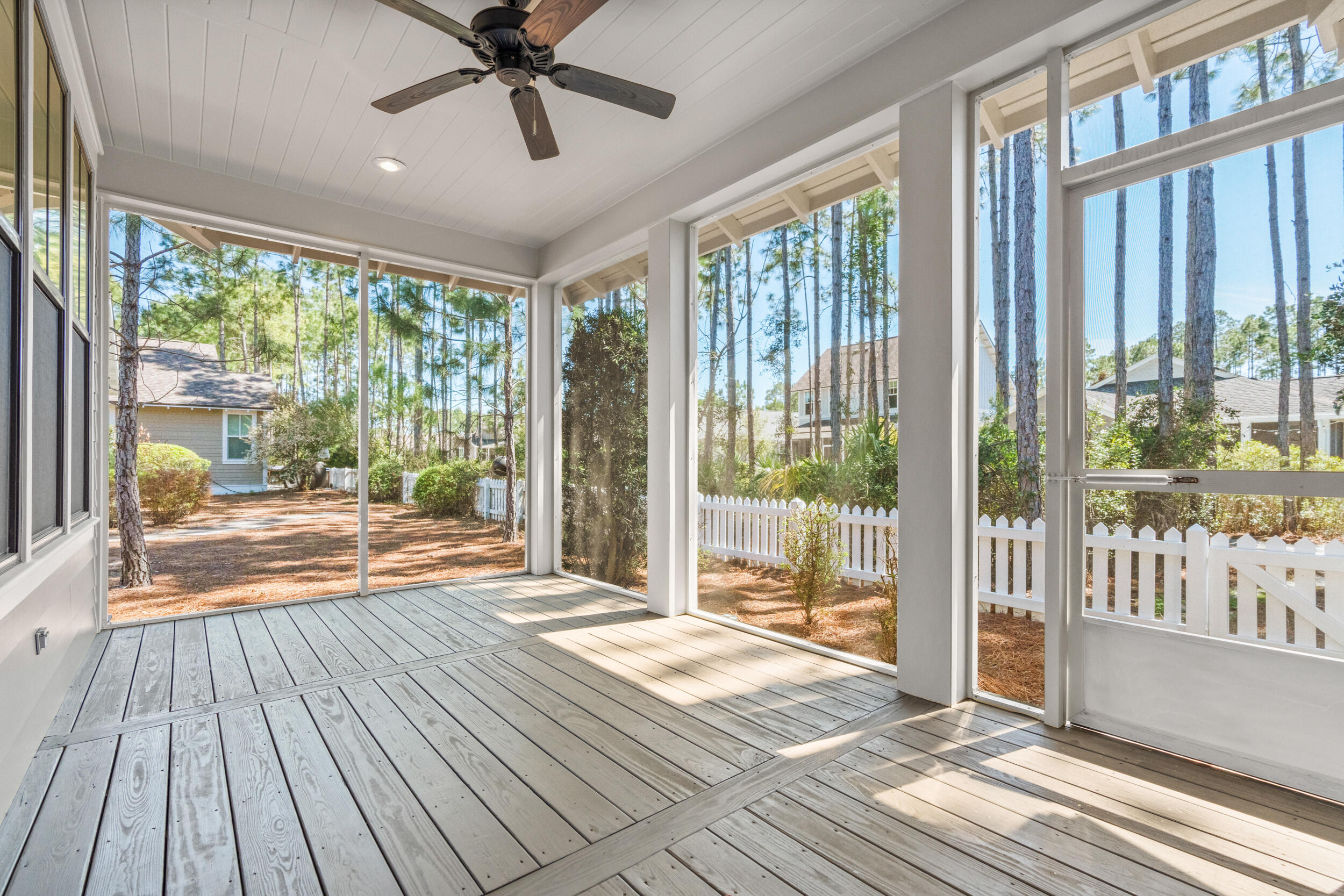 77 Cannonball Lane, Unit LOT (174) Inlet Beach, FL 32461 - Photo 32 of 46 a view of a room with wooden floor and windows