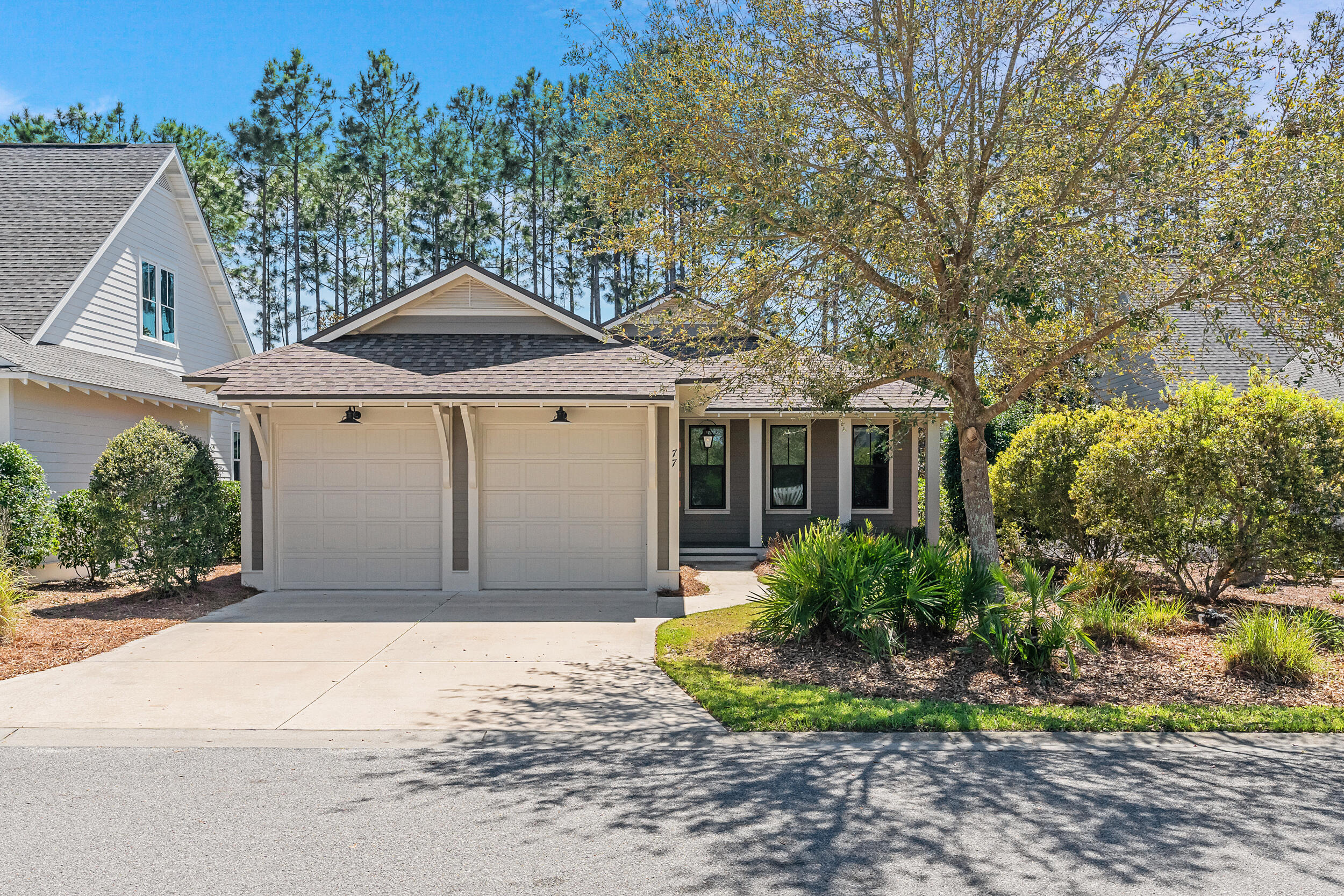 77 Cannonball Lane, Unit LOT (174) Inlet Beach, FL 32461 - Photo 37 of 46 front view of a house with a yard
