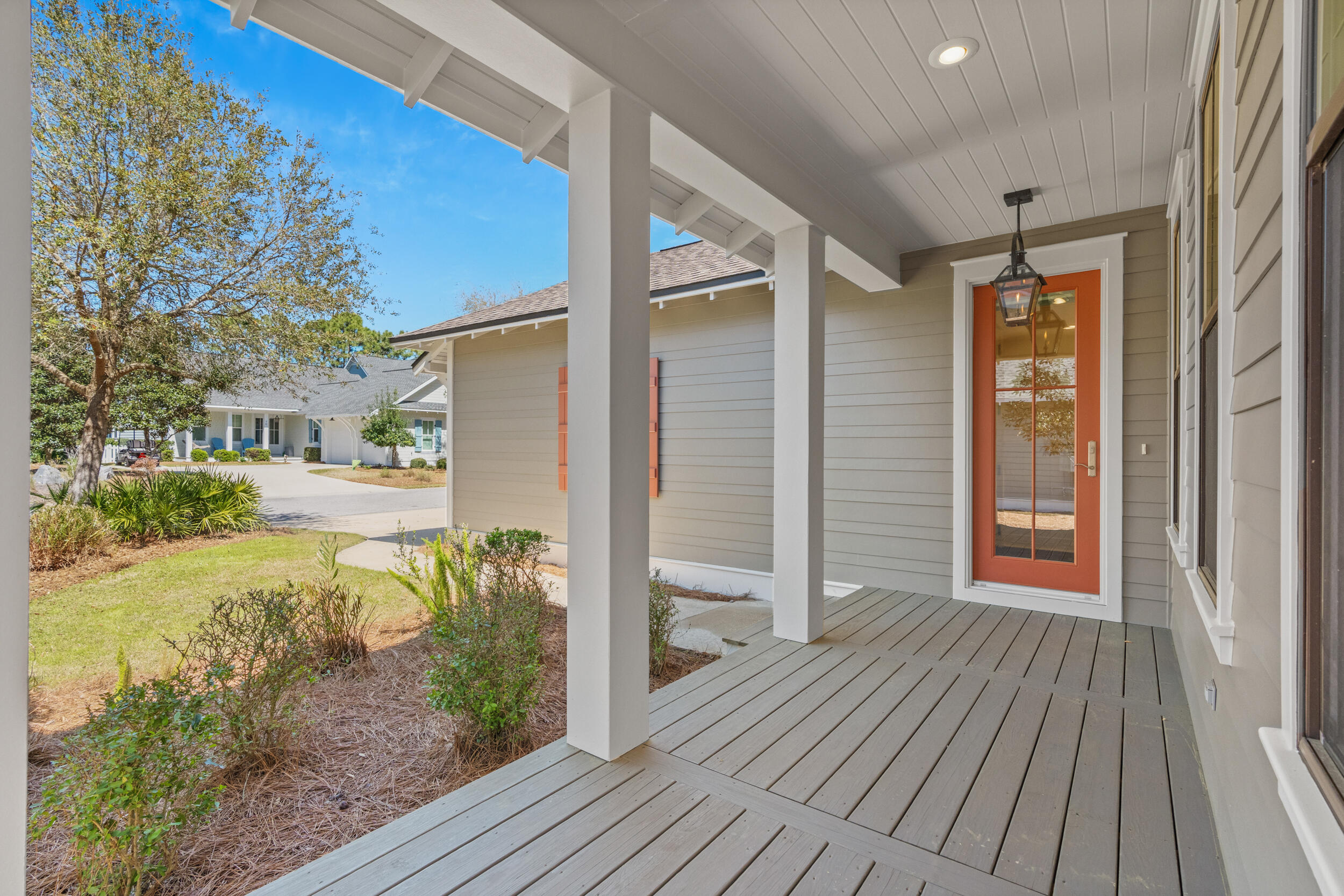 77 Cannonball Lane, Unit LOT (174) Inlet Beach, FL 32461 - Photo 40 of 46 a view of a house with a porch