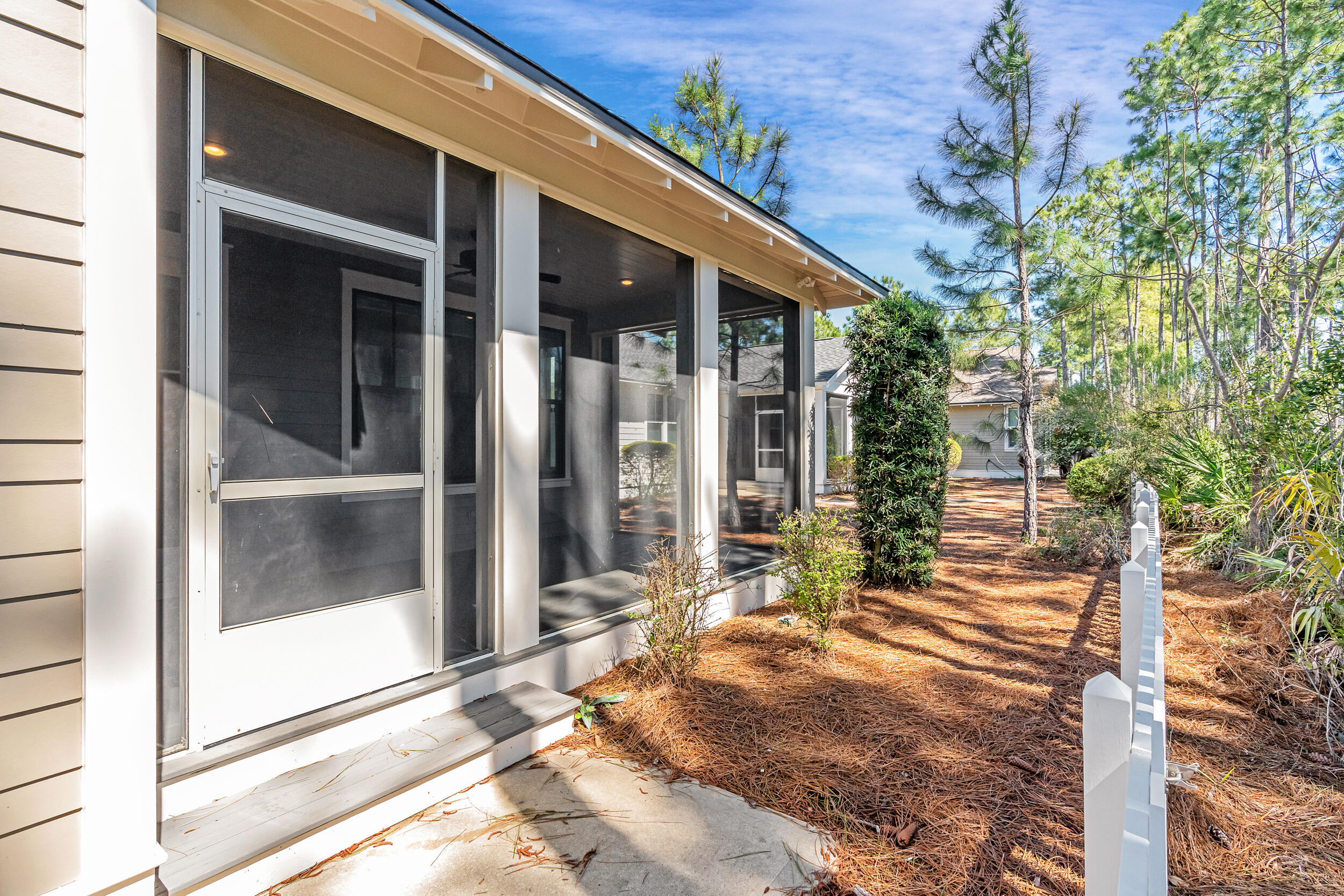 77 Cannonball Lane, Unit LOT (174) Inlet Beach, FL 32461 - Photo 41 of 46 a view of backyard of the house