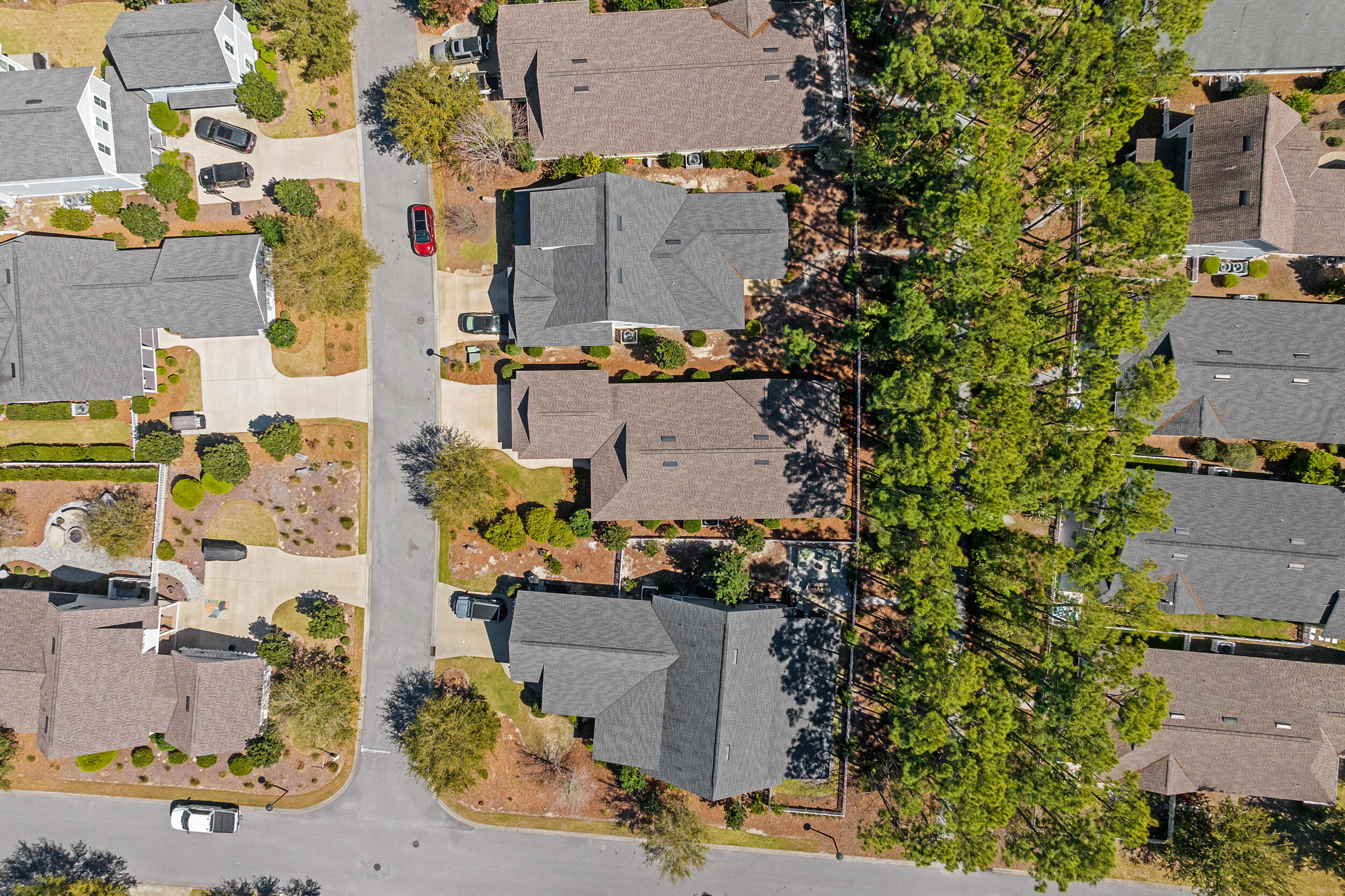 77 Cannonball Lane, Unit LOT (174) Inlet Beach, FL 32461 - Photo 46 of 46 an aerial view of residential houses with outdoor space