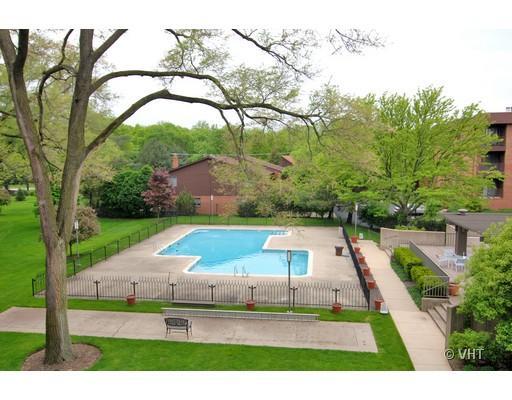 22 Park Lane, Unit 518 Park Ridge, IL 60068 - Photo 19 of 21 a view of yard with swimming pool and green space