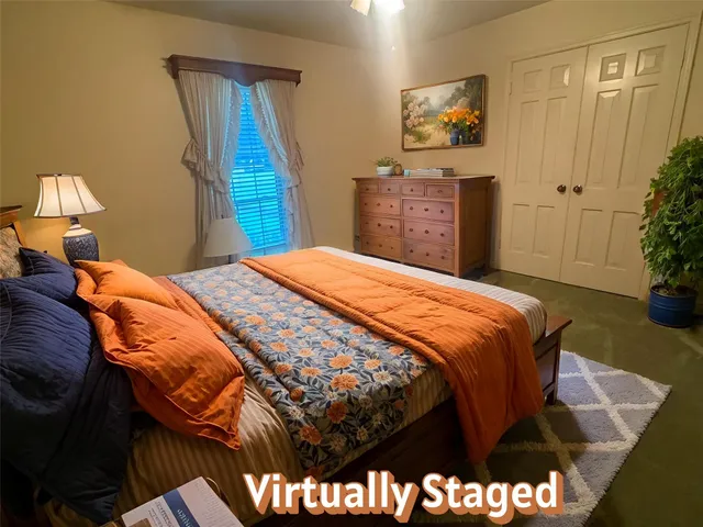 a view of a room with window