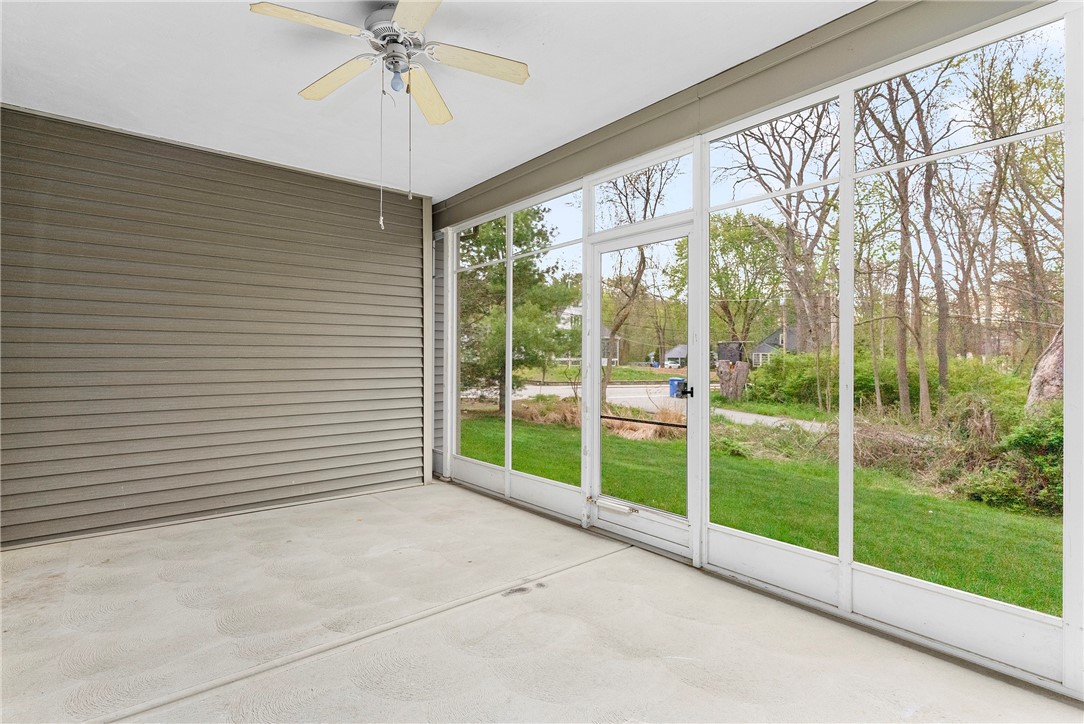 315 Old River Road, Unit 11 Lincoln, RI 02838 - Photo 13 of 27 Private screen porch with wooded views