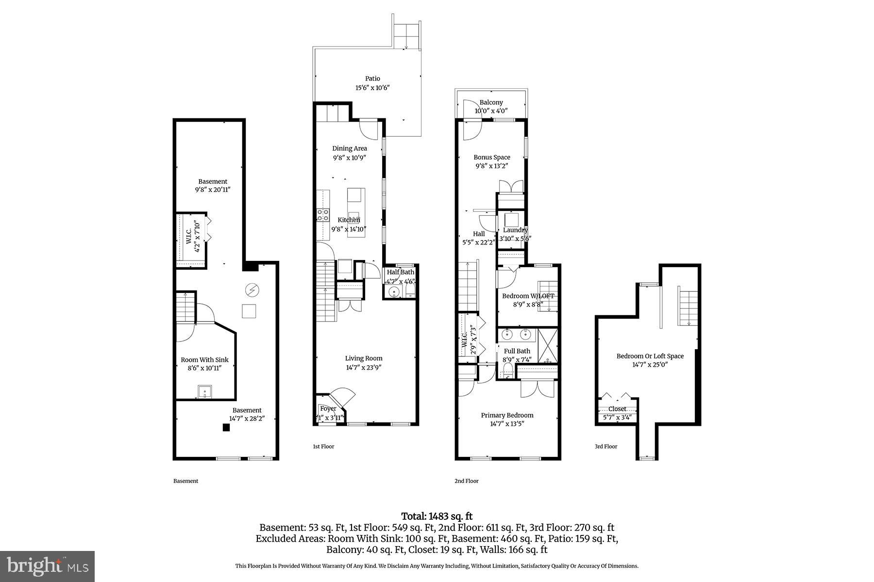 137 South Duke Street Lancaster, PA 17602 - Photo 50 of 51 a picture of a floor plan