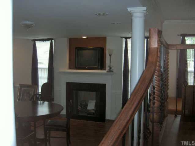 3803 Cole Mill Road Durham, NC 27712 - Photo 4 of 8 View of the gas fireplace in the open, extra large family room