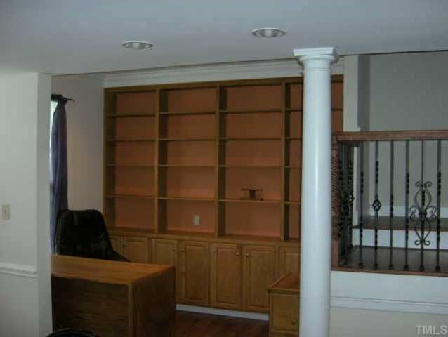 3803 Cole Mill Road Durham, NC 27712 - Photo 5 of 8 Office area with custom built in book shelves