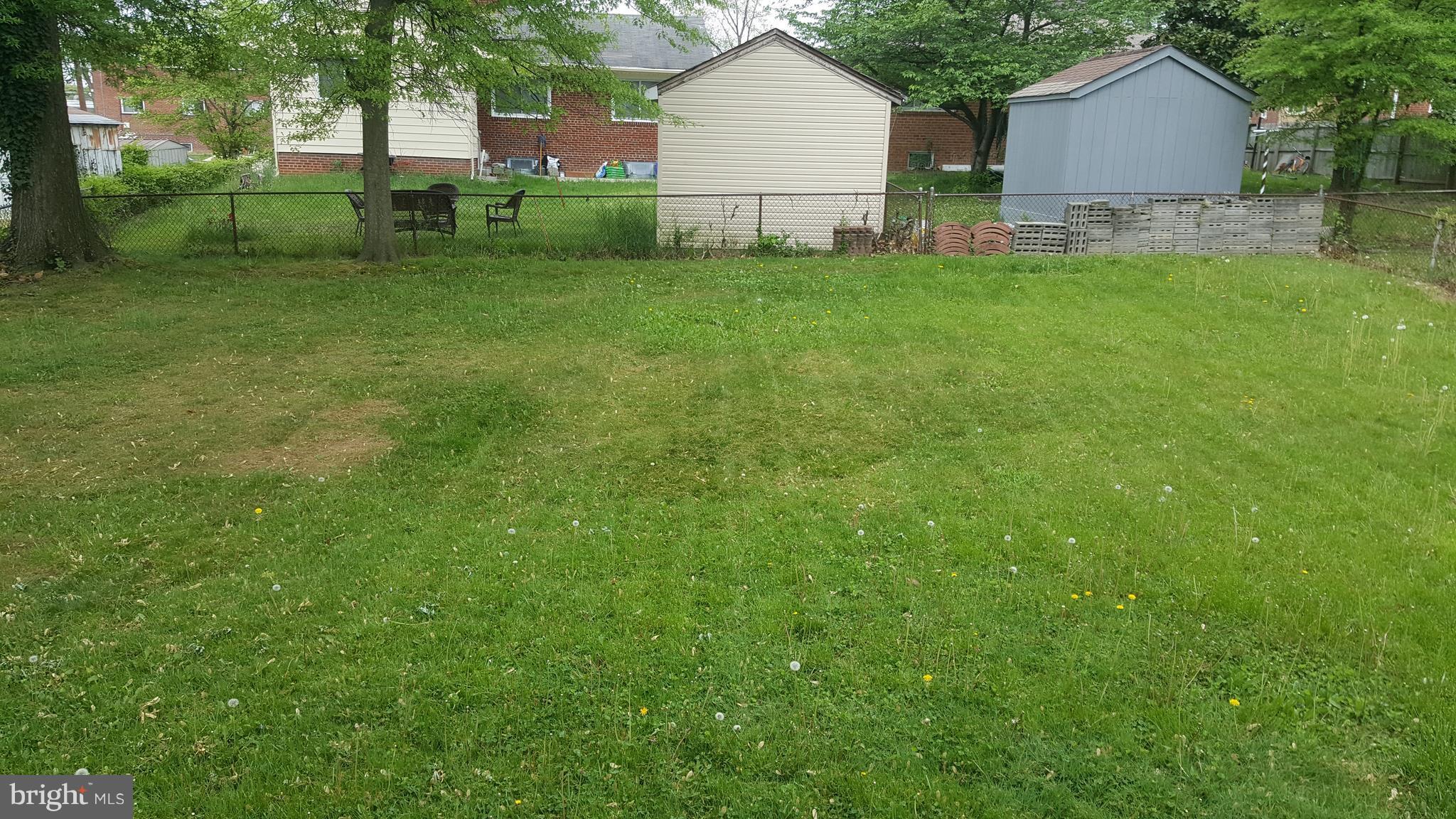 8402 11th Avenue Silver Spring, MD 20903 - Photo 16 of 16 Fenced in Back Yard