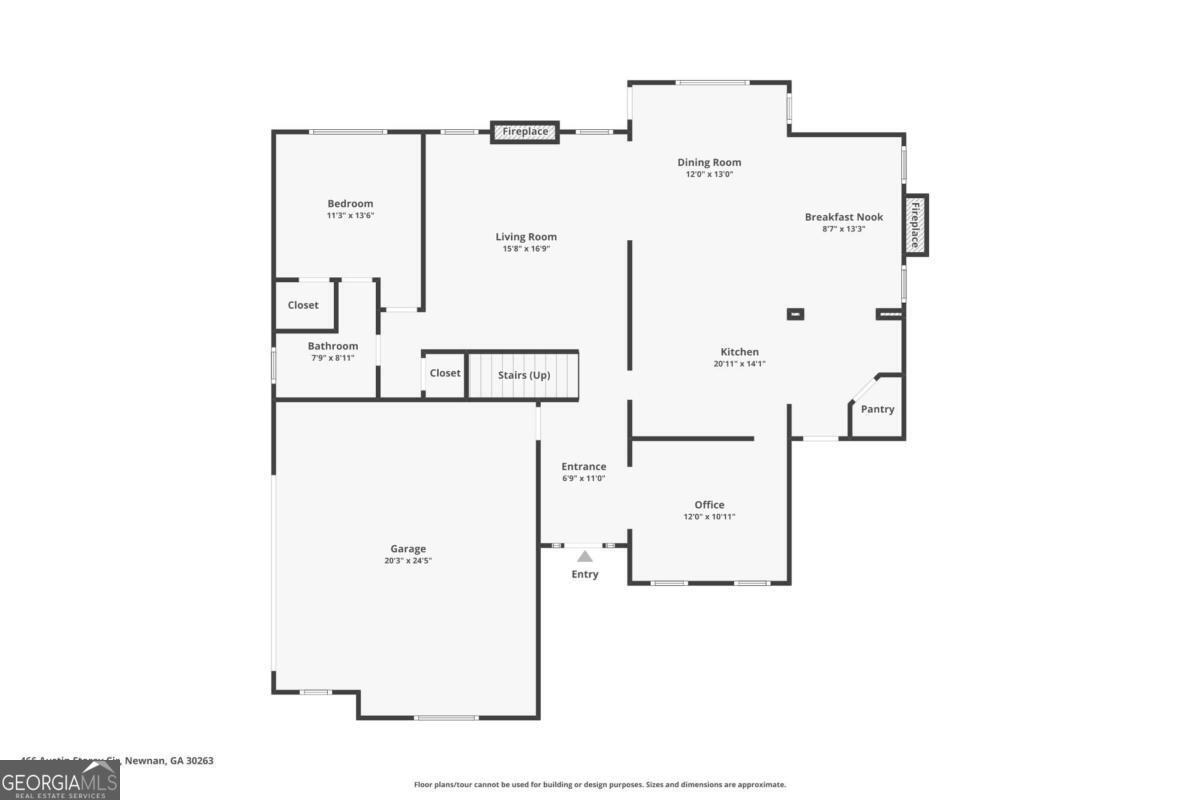 466 Austin Storey Circle Newnan, GA 30263 - Photo 32 of 39 a picture of a bathroom with a shower