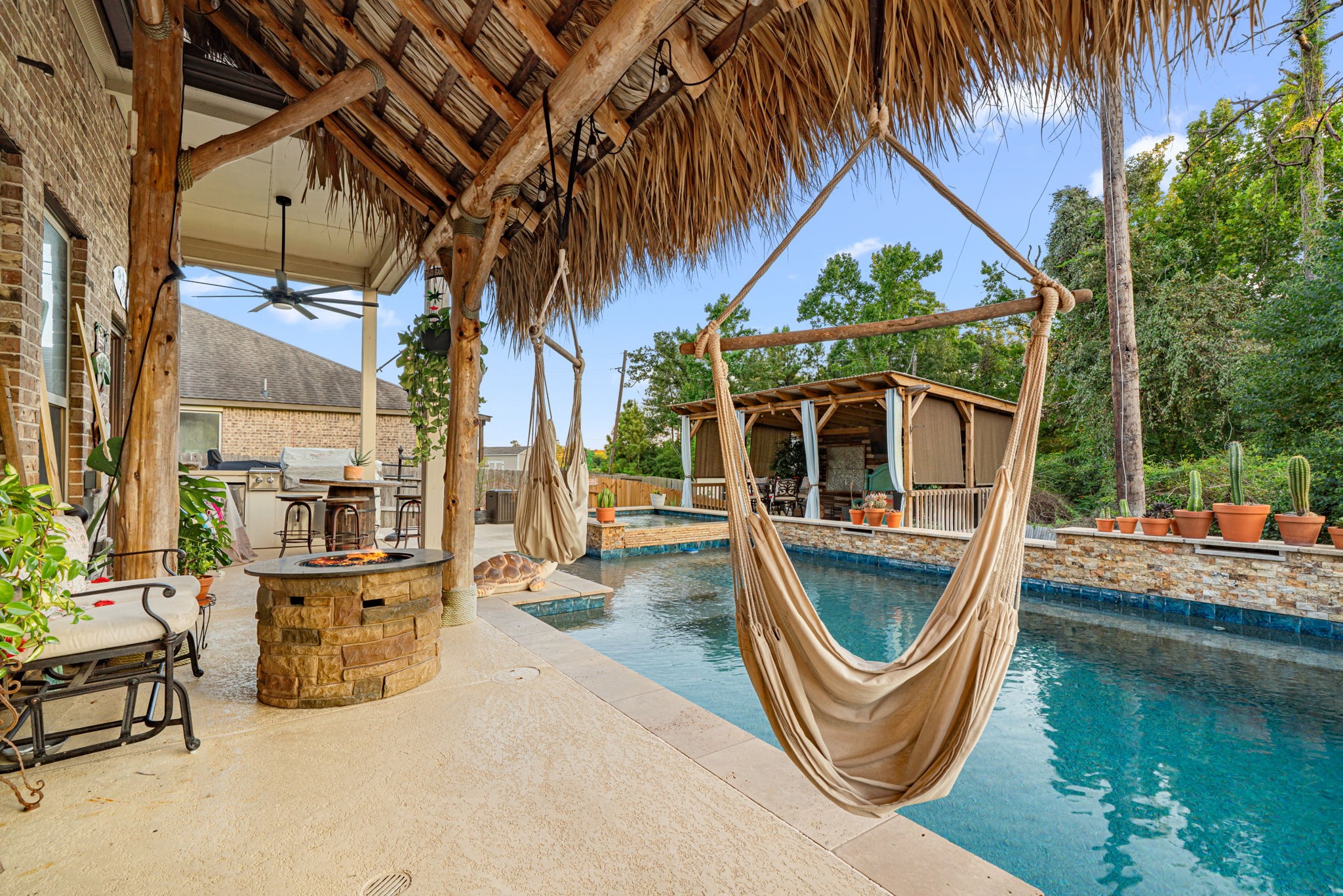 931 South Chamfer Way Crosby, TX 77532 - Photo 6 of 40 a view of a house with pool and chairs