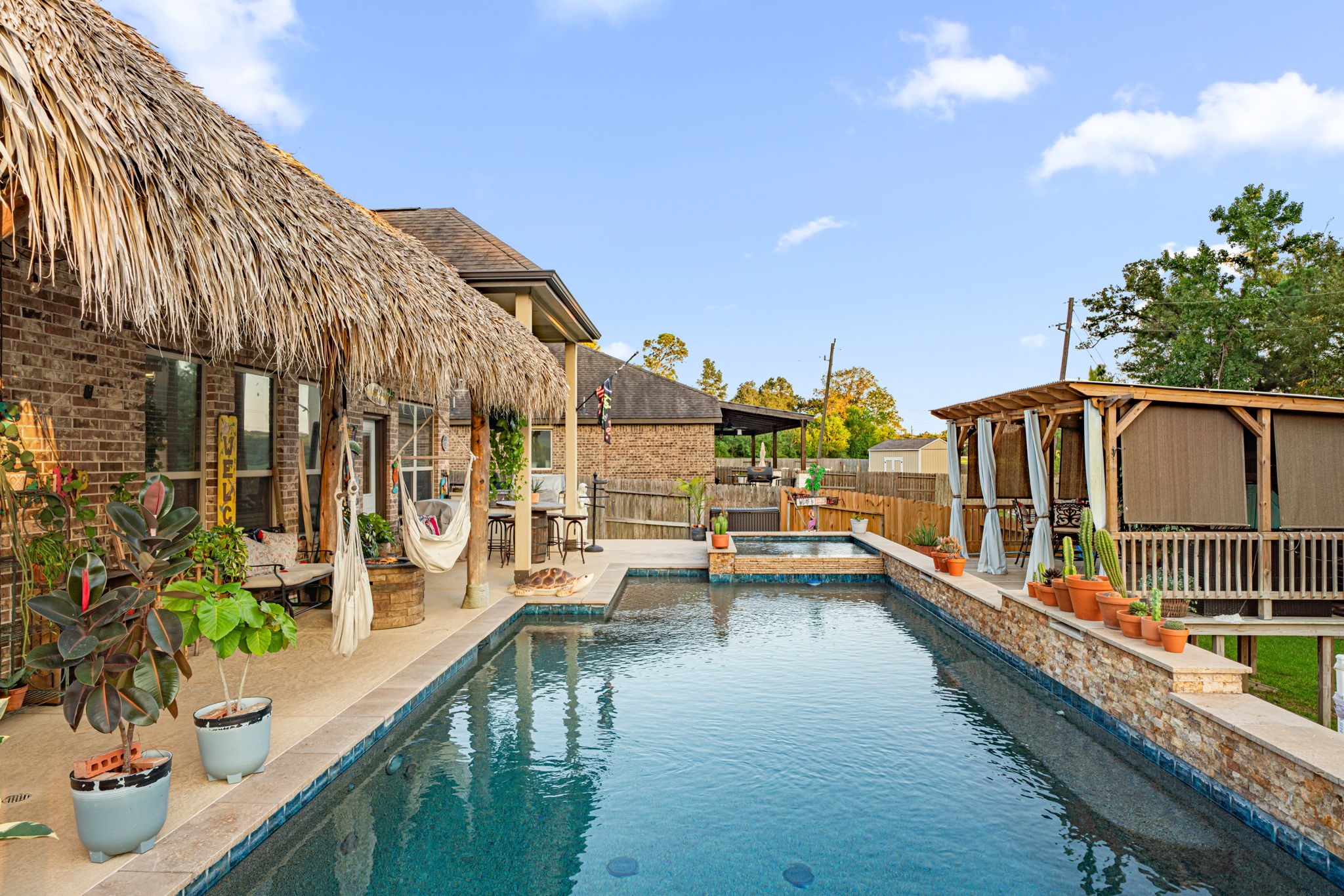 931 South Chamfer Way Crosby, TX 77532 - Photo 7 of 40 a view of balcony with outdoor seating