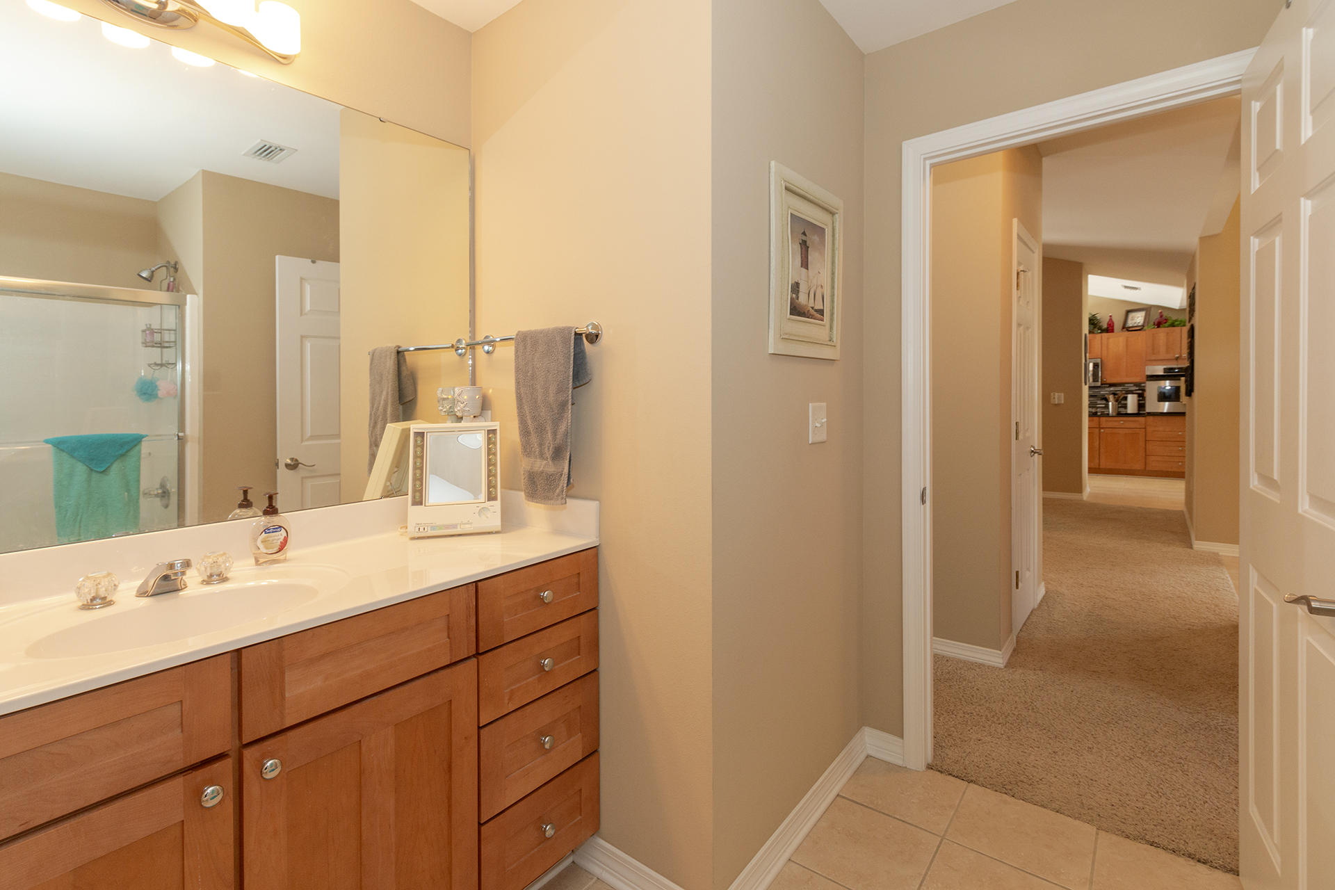 160 Pritchard Road Miramar Beach, FL 32550 - Photo 32 of 36 a bathroom with a sink and a mirror