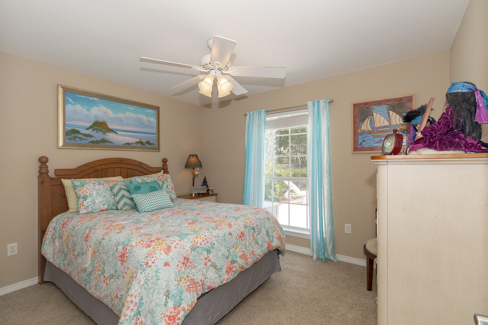 160 Pritchard Road Miramar Beach, FL 32550 - Photo 34 of 36 a bedroom with a bed and a painting on the wall
