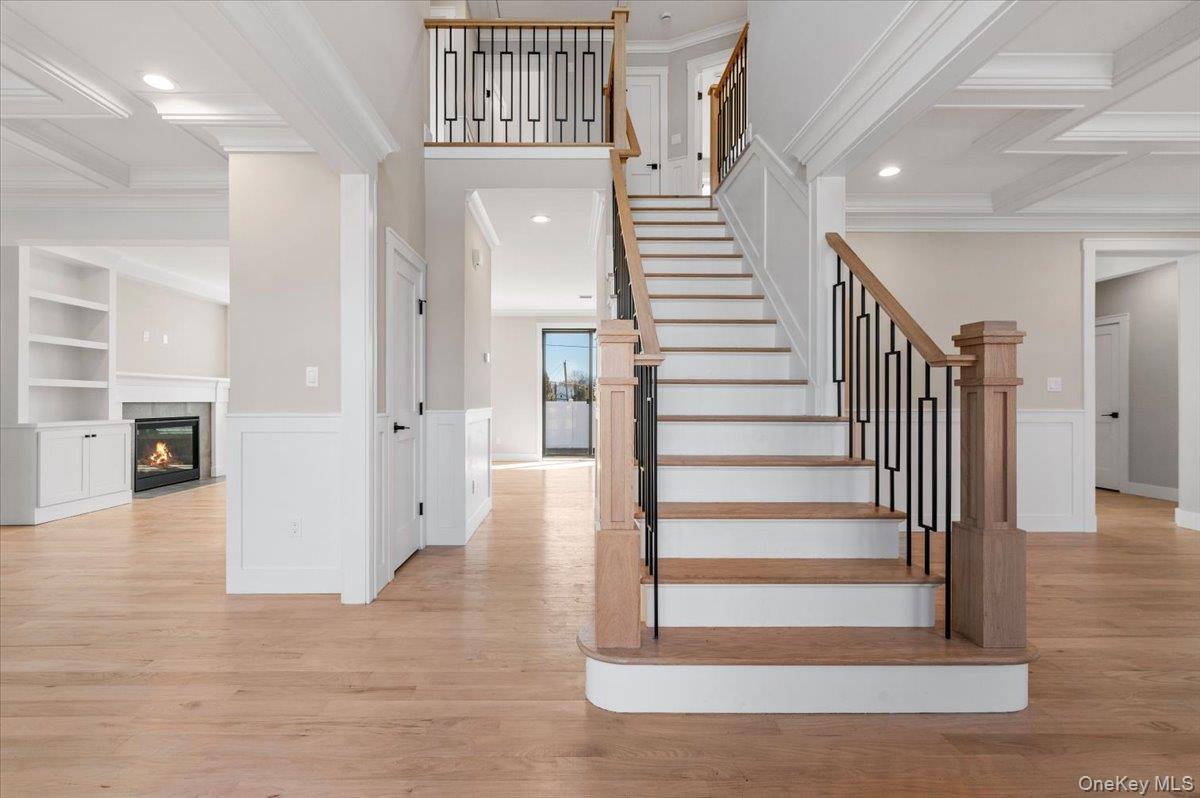 32 Sherman Road Old Bethpage, NY 11804 - Photo 4 of 45 Elegant Entry with Soaring Ceilings