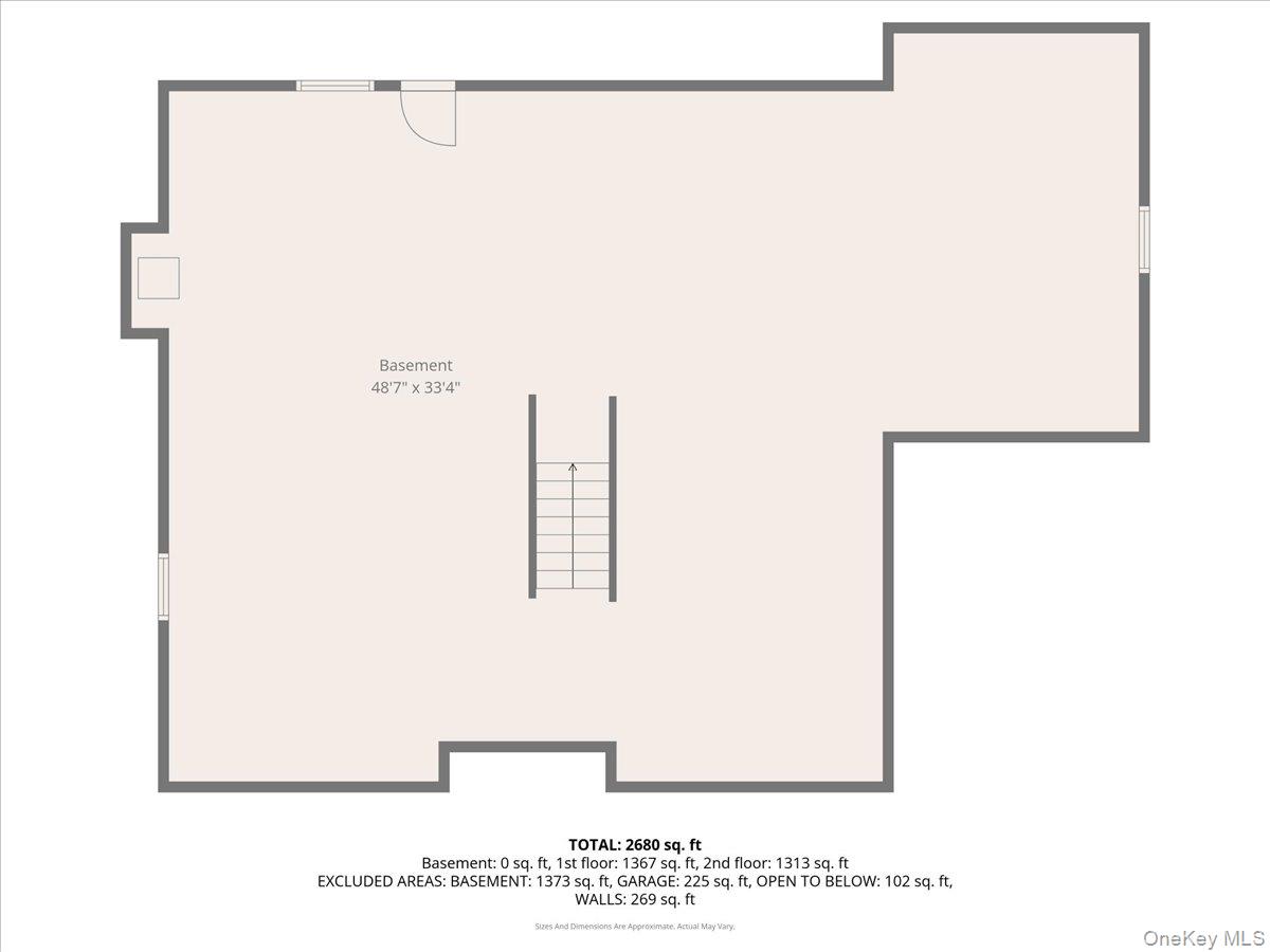 32 Sherman Road Old Bethpage, NY 11804 - Photo 45 of 45 Basement Floorplan