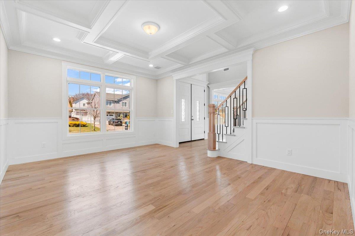 32 Sherman Road Old Bethpage, NY 11804 - Photo 7 of 45 Formal Dining Room with Coiffured Ceilings