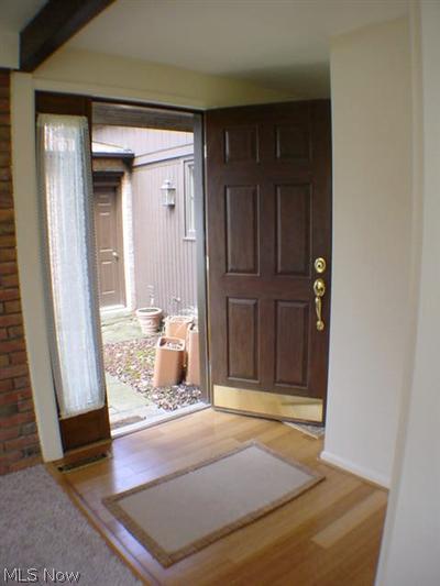 11863 Sperry Road Chesterland, OH 44026 - Photo 4 of 23 Foyer Entry with Bamboo Flooring