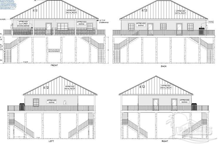 a white building with a white roof