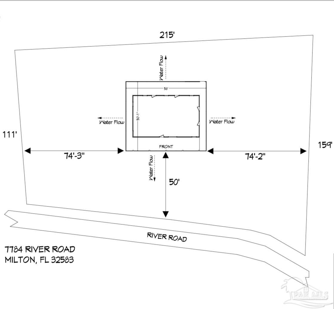 7784 River Road Milton, FL 32583 - Photo 5 of 21 a picture of a bathroom with a sink