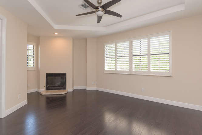 7057 Siena Court Boca Raton, FL 33433 - Photo 43 of 62 Upstairs 6th Bedroom w/ Fireplace