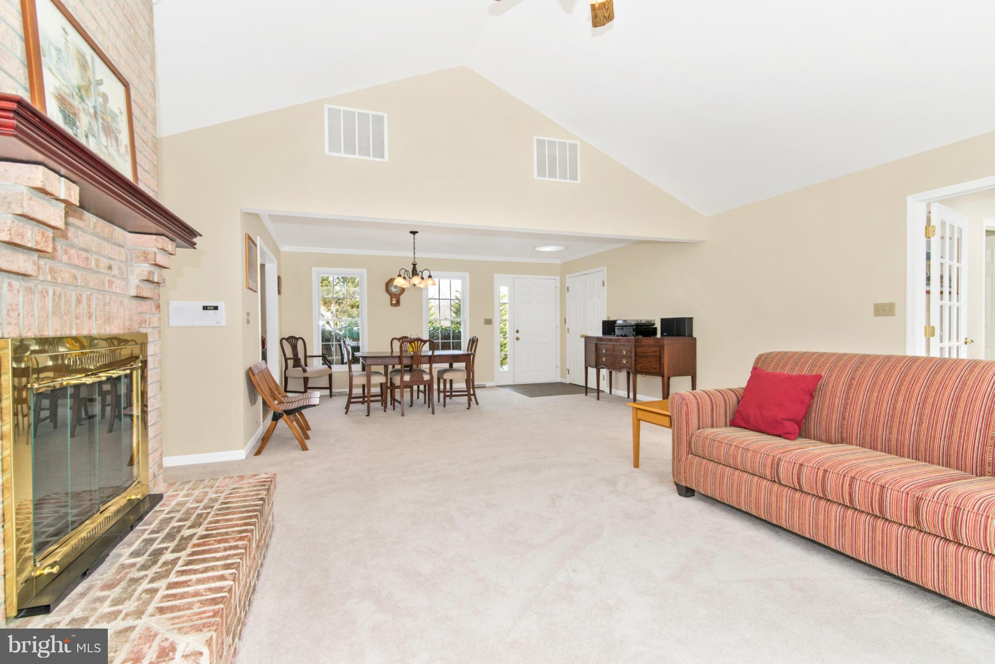 12301 Weller Road Monrovia, MD 21770 - Photo 8 of 30 Spacious Family Room with cozy Fireplace