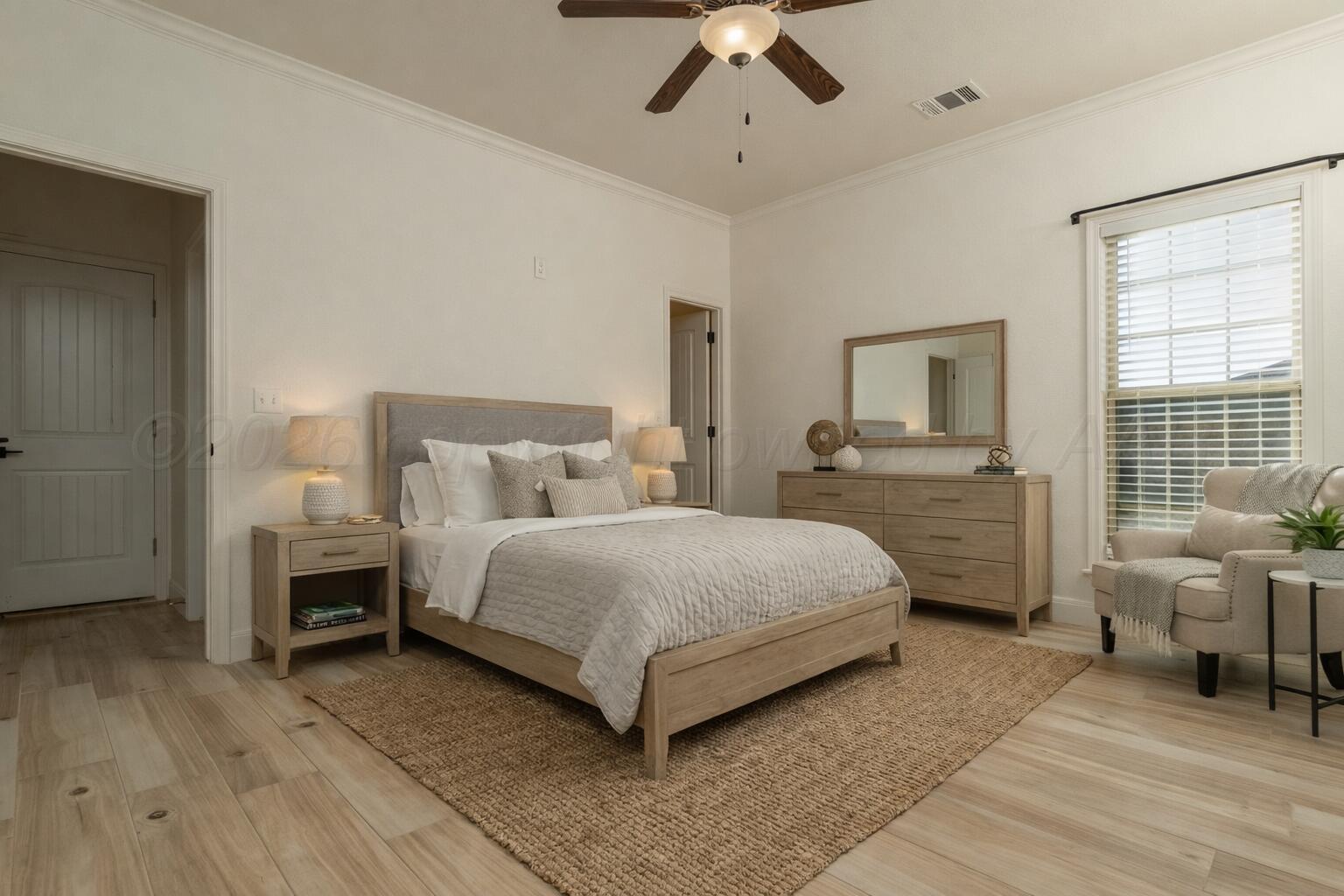 9954 Remington Road Canyon, TX 79015 - Photo 9 of 31 Primary Bedroom (Virtually Staged)