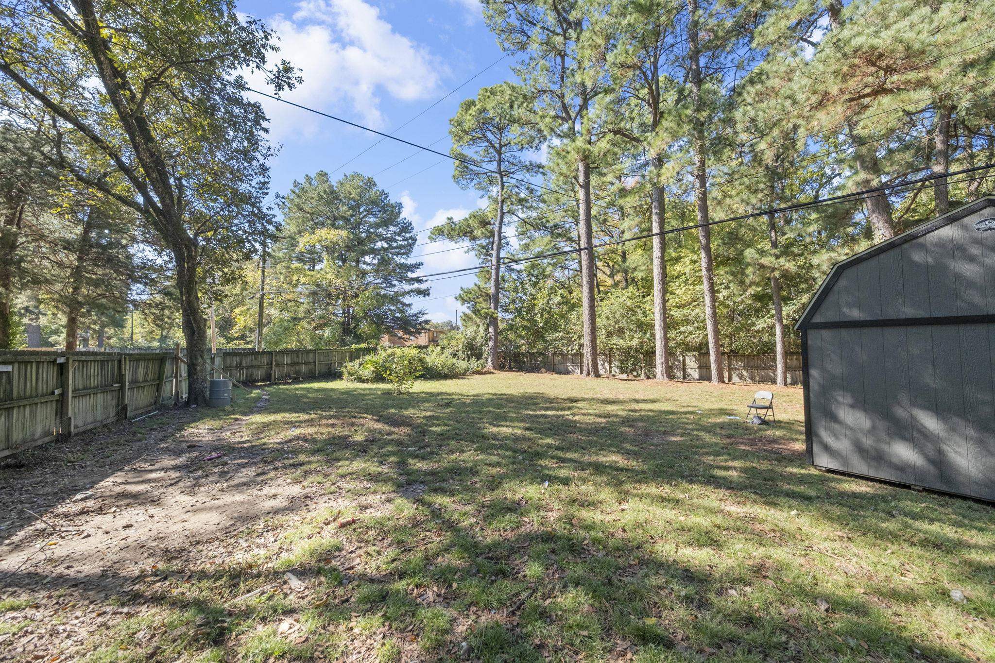 1435 Flamingo Road Memphis, TN 38117 - Photo 21 of 29 a view of a yard with a trees