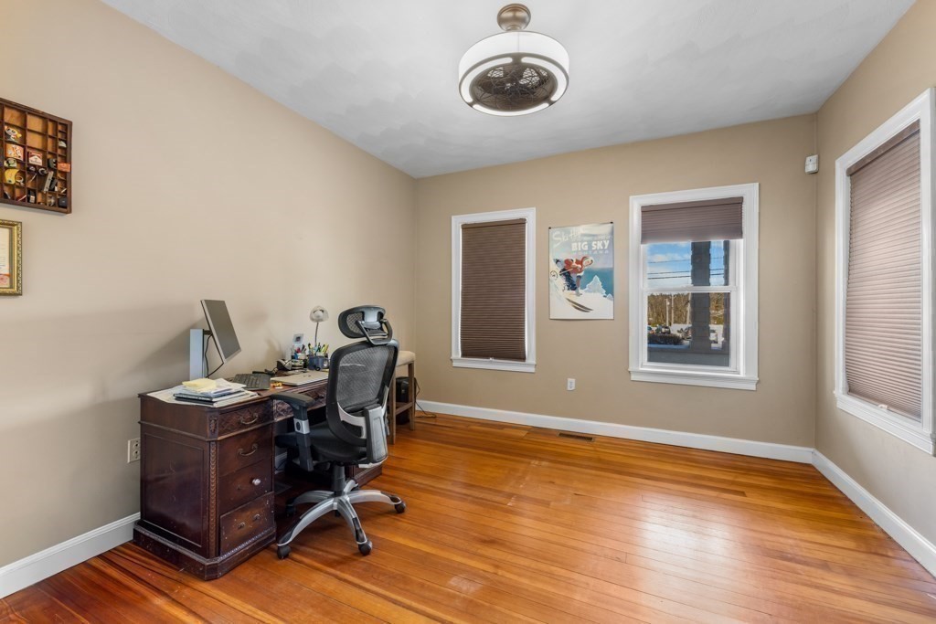 29-31 Middlesex Street, Unit 1 Chelmsford, MA 01863 - Photo 20 of 31 a view of workspace with wooden floor windows