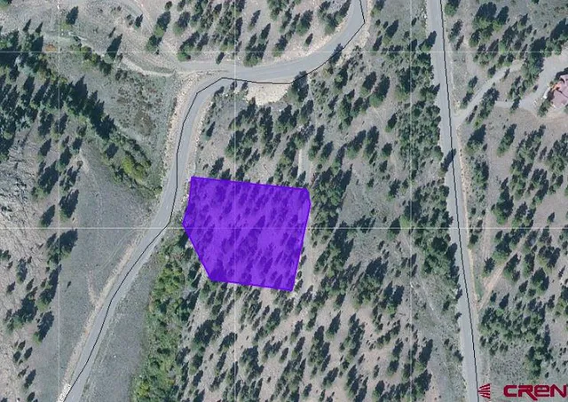 a view of a area with trees