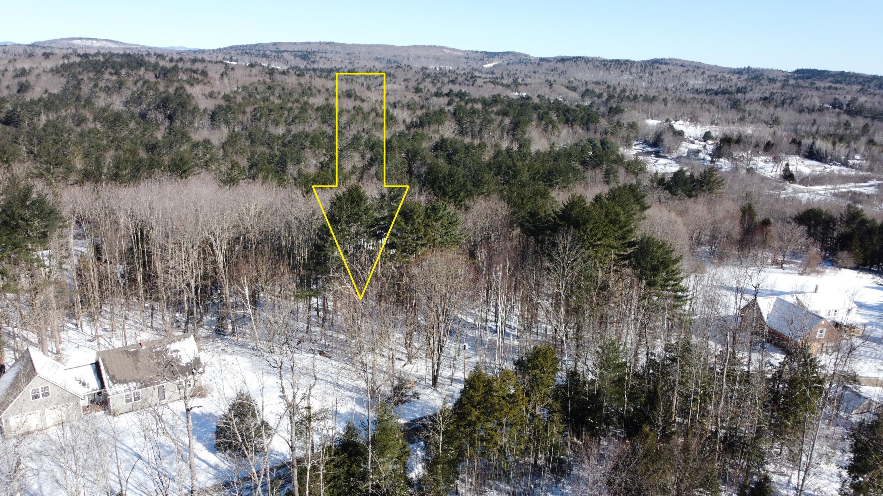Map7-lot112 Therrien Road Jay, ME 04239 - Photo 2 of 13 Aerial Photo with Arrow