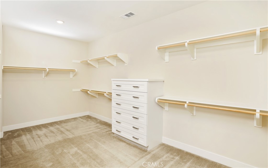 117 Swift Irvine, CA 92618 - Photo 41 of 62 a view of walk in closet with empty racks