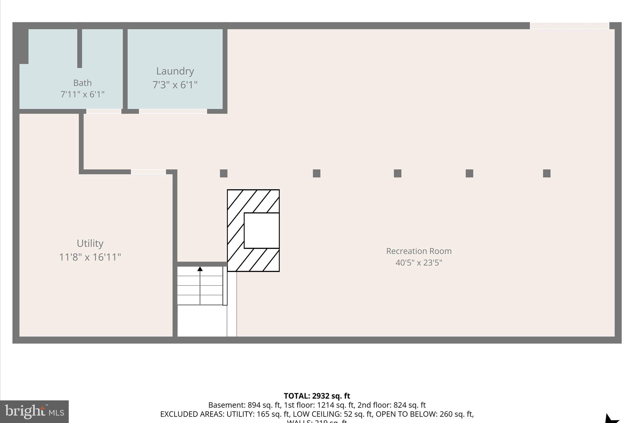 18837 Trinity Church Road Purcellville, VA 20132 - Photo 51 of 51 Lower level floor plan